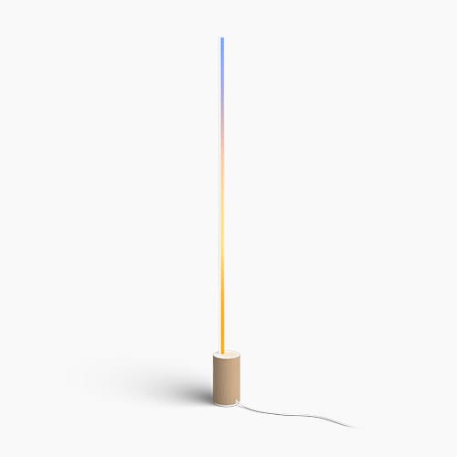 Signe gradient floor lamp in oak