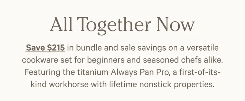 Bundle and sale savings