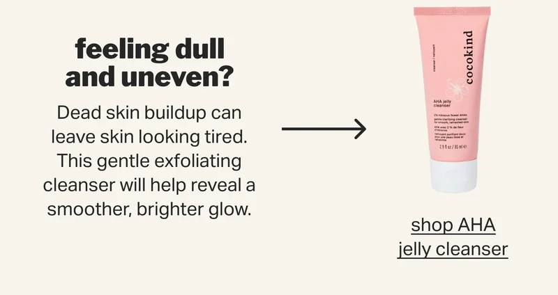 shop AHA jelly cleanser
