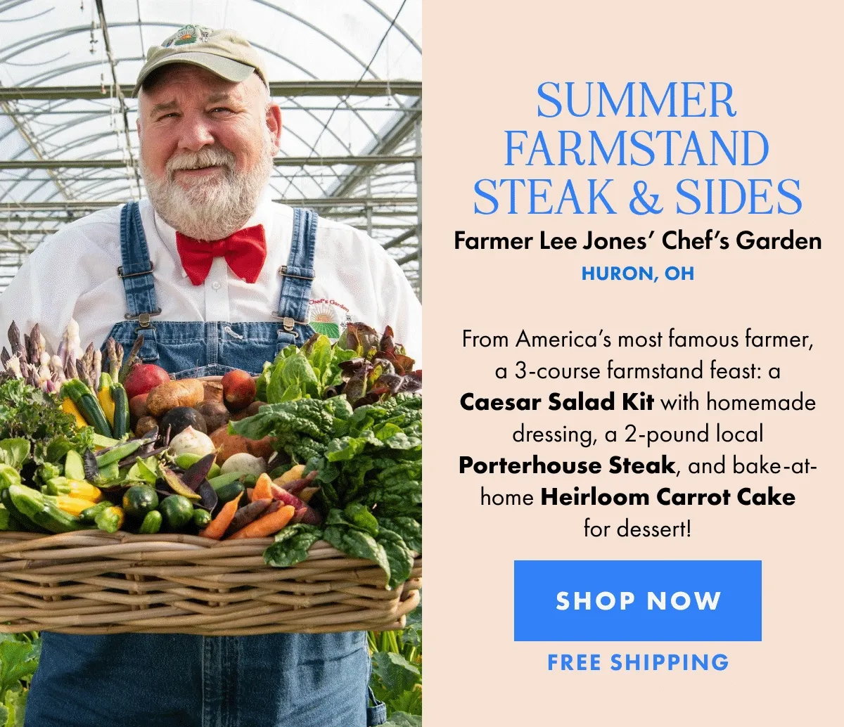 Summer Farmstand Steak & Sides Summer Farmstand Steak & Sides