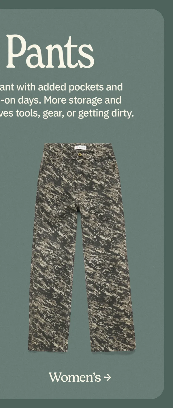 Shop Womens Utility Pants