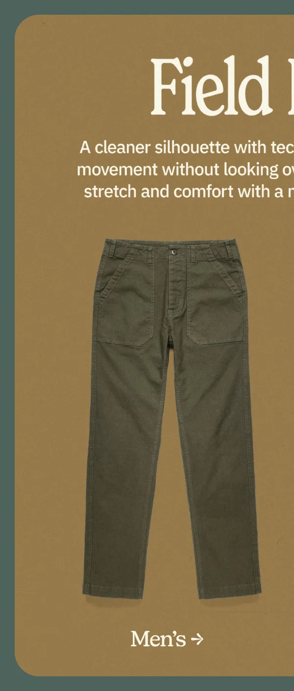 Shop Mens Field Pants
