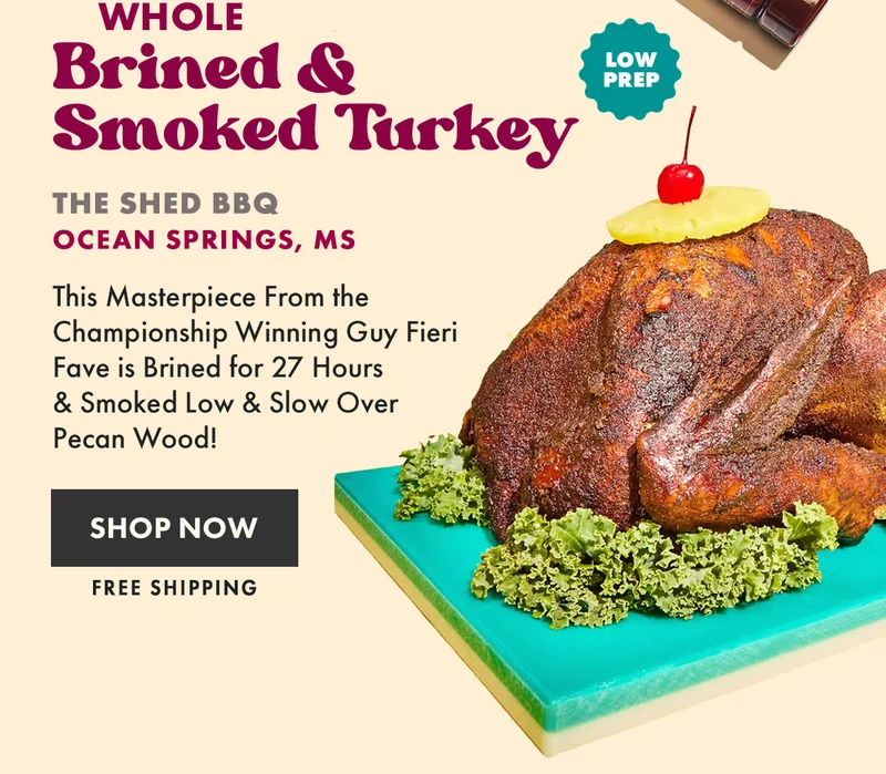 Brined & Smoked Turkey Brined & Smoked Turkey
