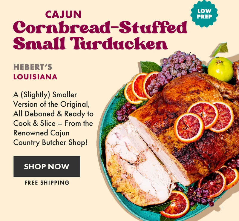 Cajun Cornbread-Stuffed Turducken Cajun Cornbread-Stuffed Turducken