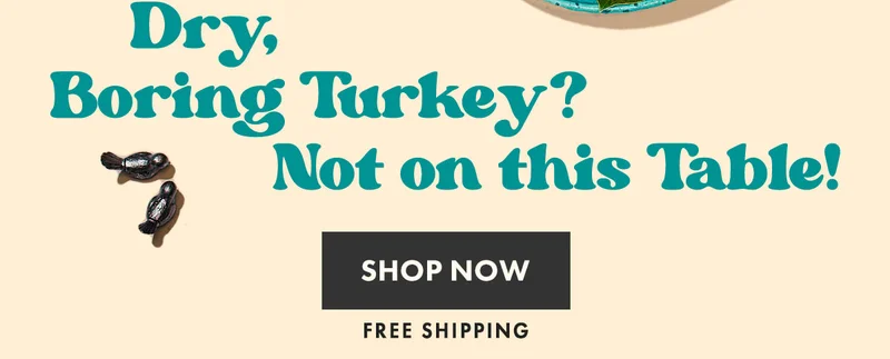 No Boring Turkeys Allowed No Boring Turkeys Allowed