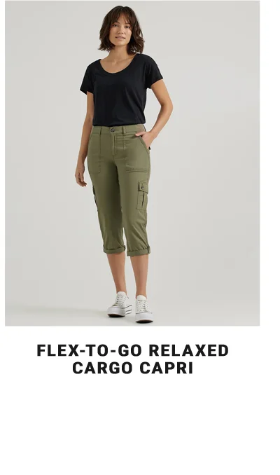 Flex-To-Go Relaxed Cargo Capri