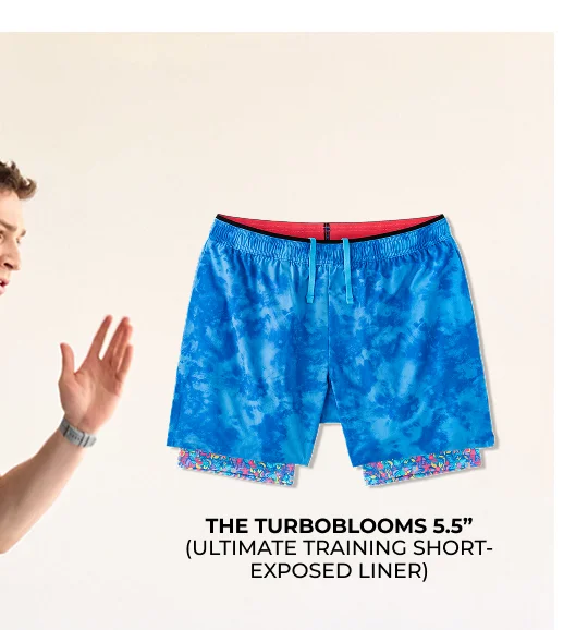 Ultimate Training Short Exposed Liner: The TurboBlooms 5.5"