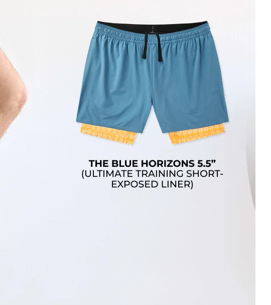 Ultimate Training Short Exposed Liner: The Blue Horizons 5.5"