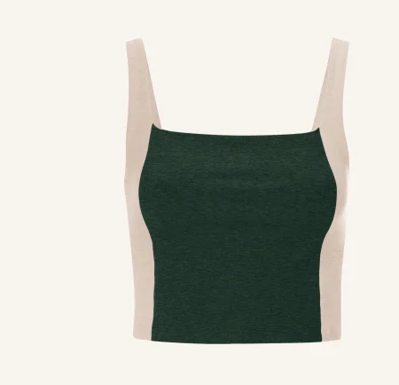 Spacedye Vitality Colorblock Cropped Tank
