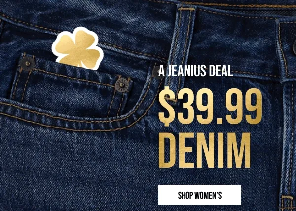 $39.99 Denim Shop Women's