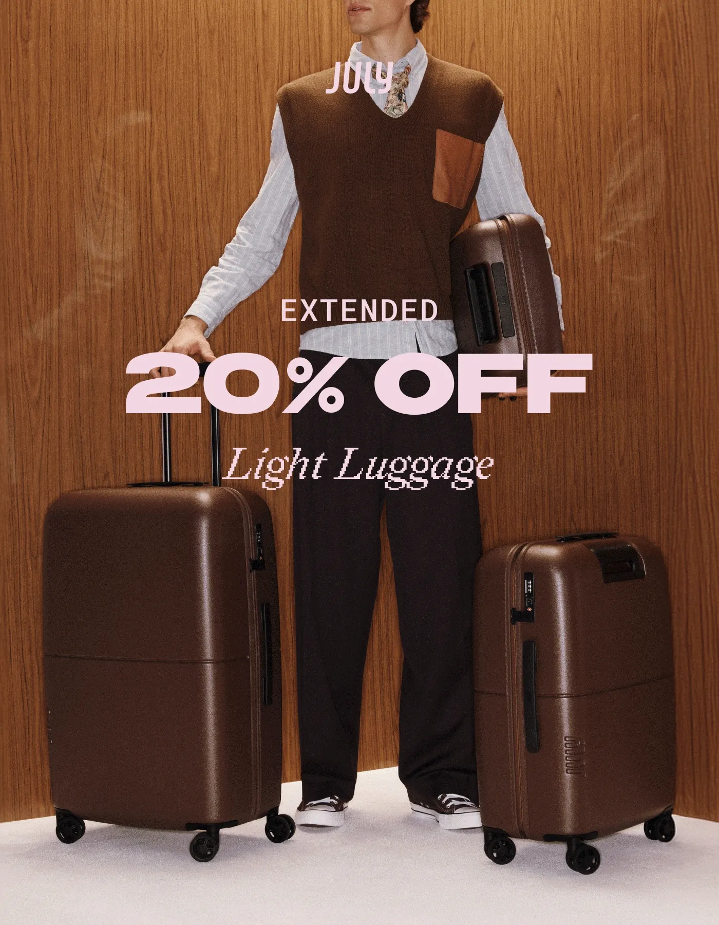 Extended 20% Off Light Luggage