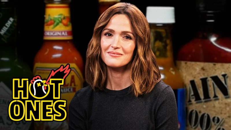 Rose Byrne on Hot Ones.
