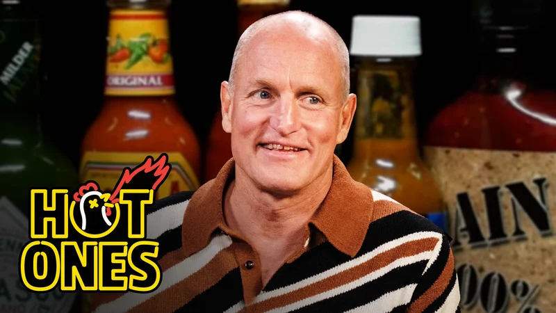 Woody Harrelson on Hot Ones.