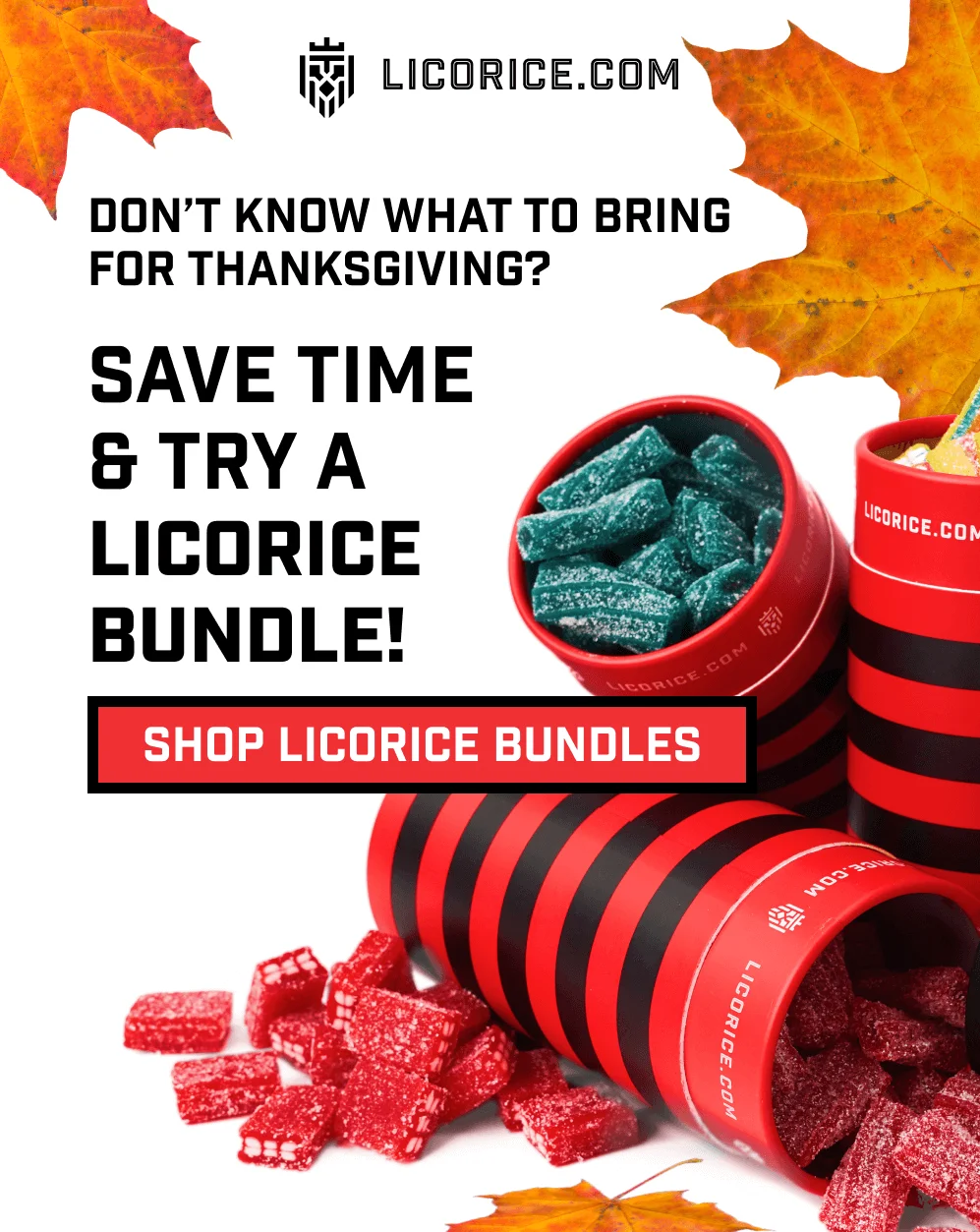 Licorice Thanksgiving Bundles