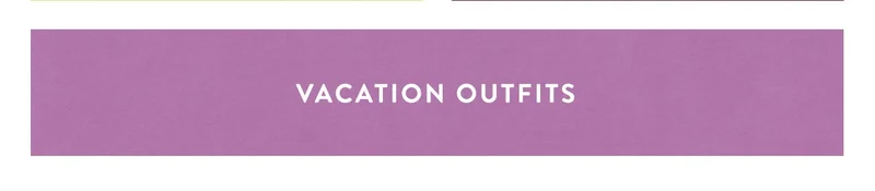 vacation outfits
