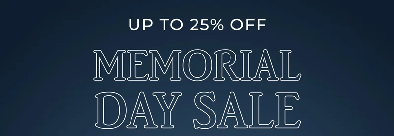 UP TO 25% OFF