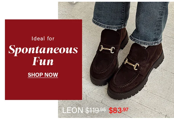 Ideal for Spontaneous Fun - LEON
