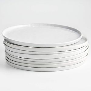 Mercer Matte White Dinner Plates, Set of 8