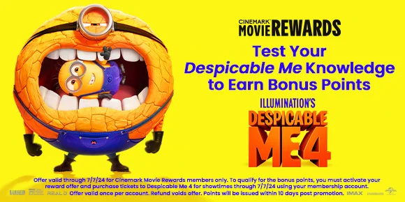 DESPICABLE ME 4 - TEST YOUR DESPICABLE ME KNOWLEDGE TO EARN BONUS POINTS