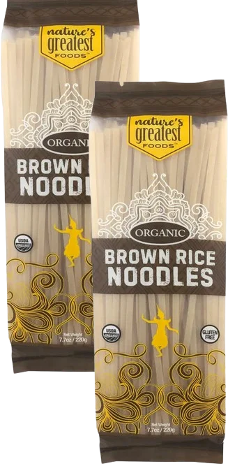 Image of Nature's Greatest Foods Organic Brown Rice Noodle (2 Pack)