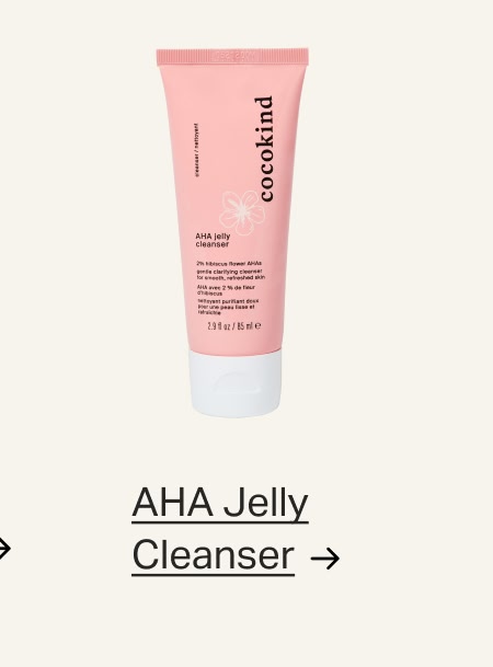AHA jelly cleanser