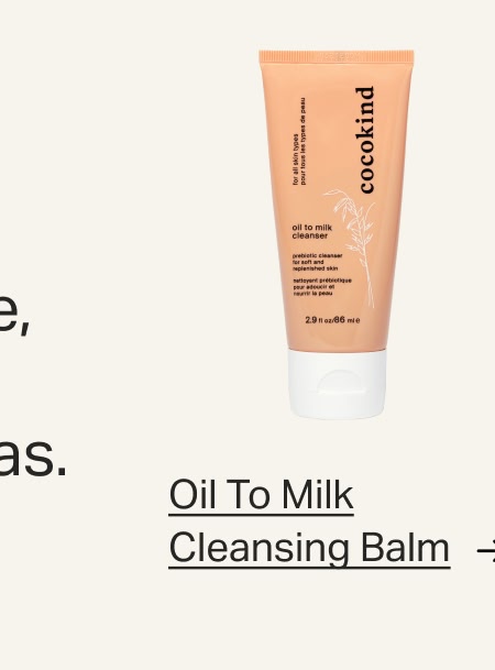 Oil to Milk cleansing Balm