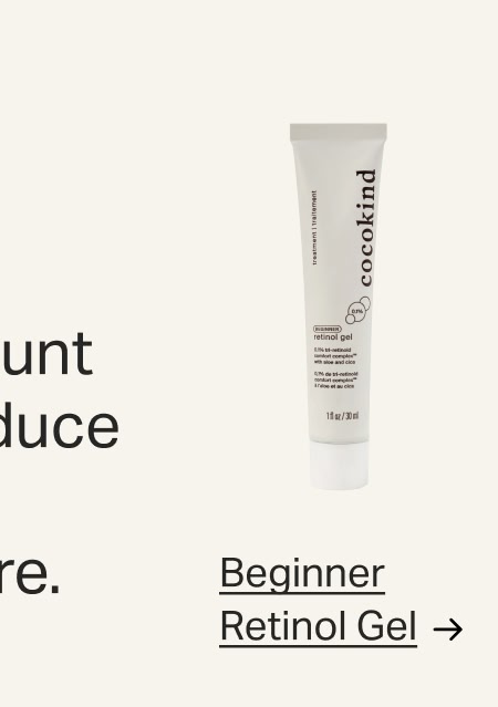 beginner retinol gel