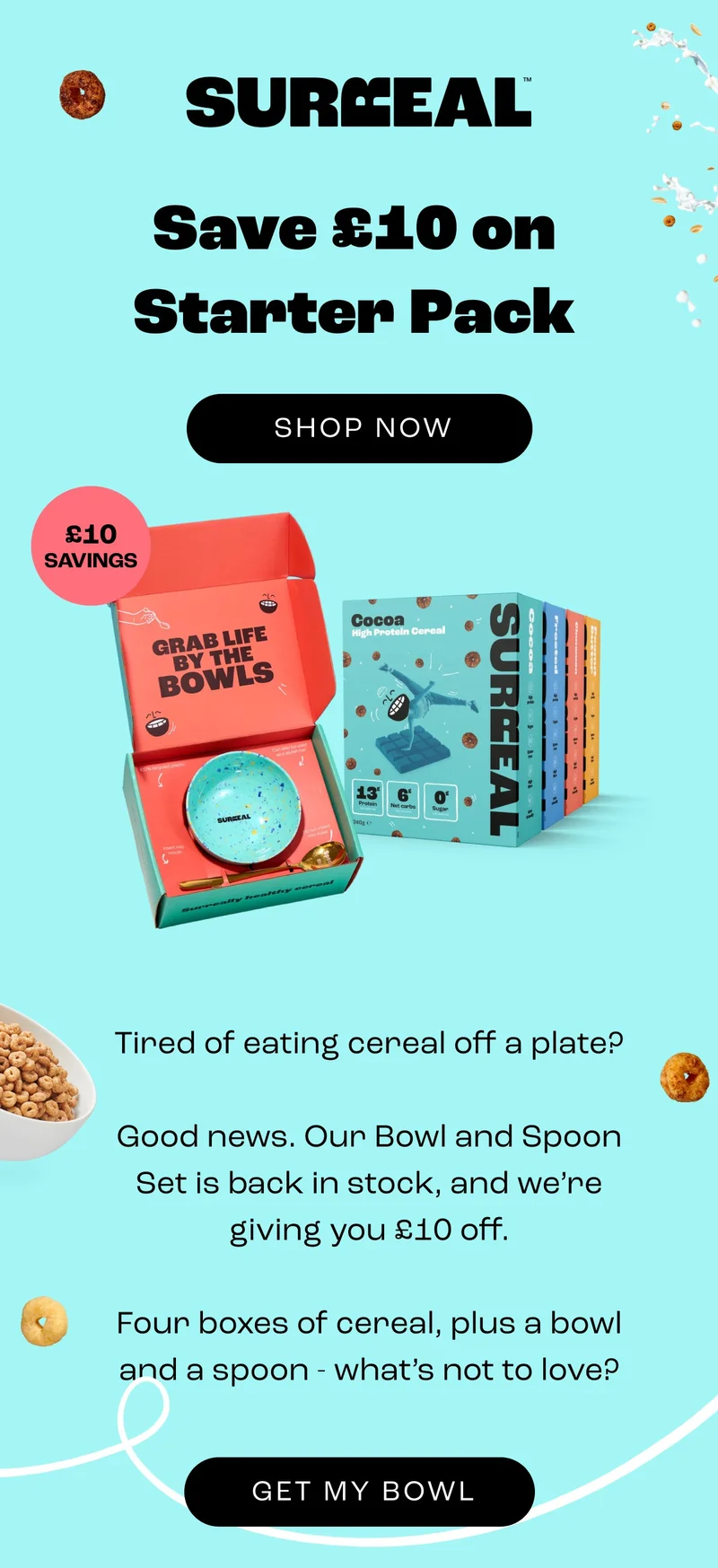 New Bowls and Spoons – Save £10