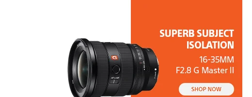Superb subject isolation| 16-35mm F2.8 G Master II | Shop now