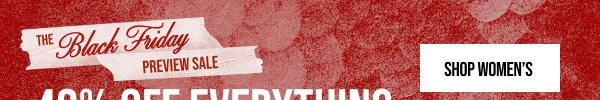 40% off everything Shop Women's