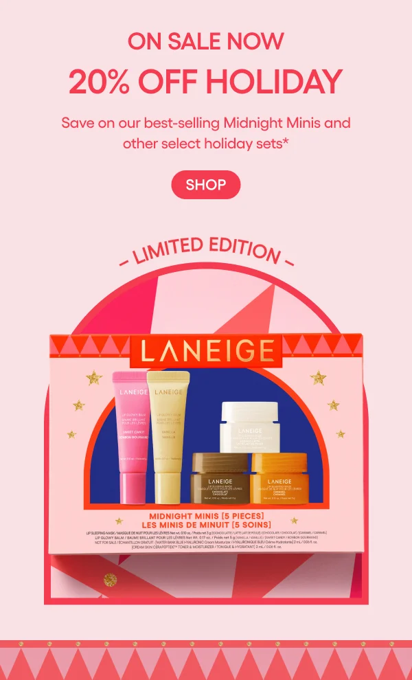 20% off holiday sets