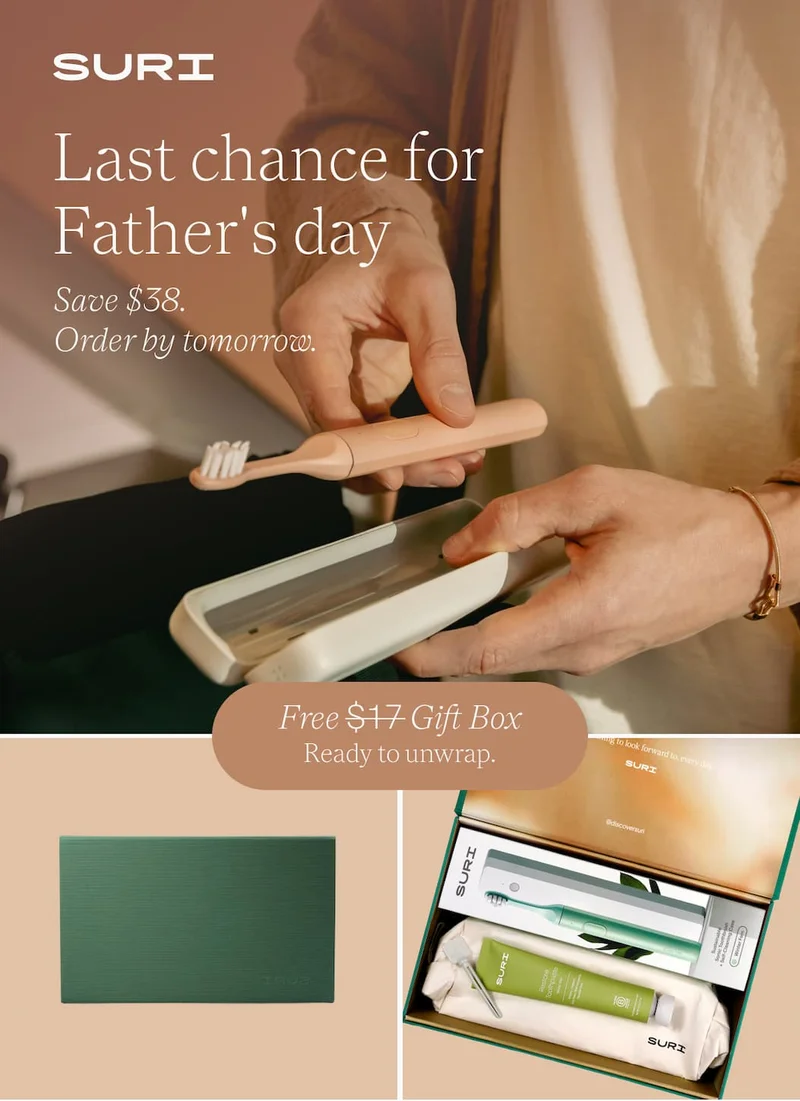 Last chance for Father's Day. | Save $38