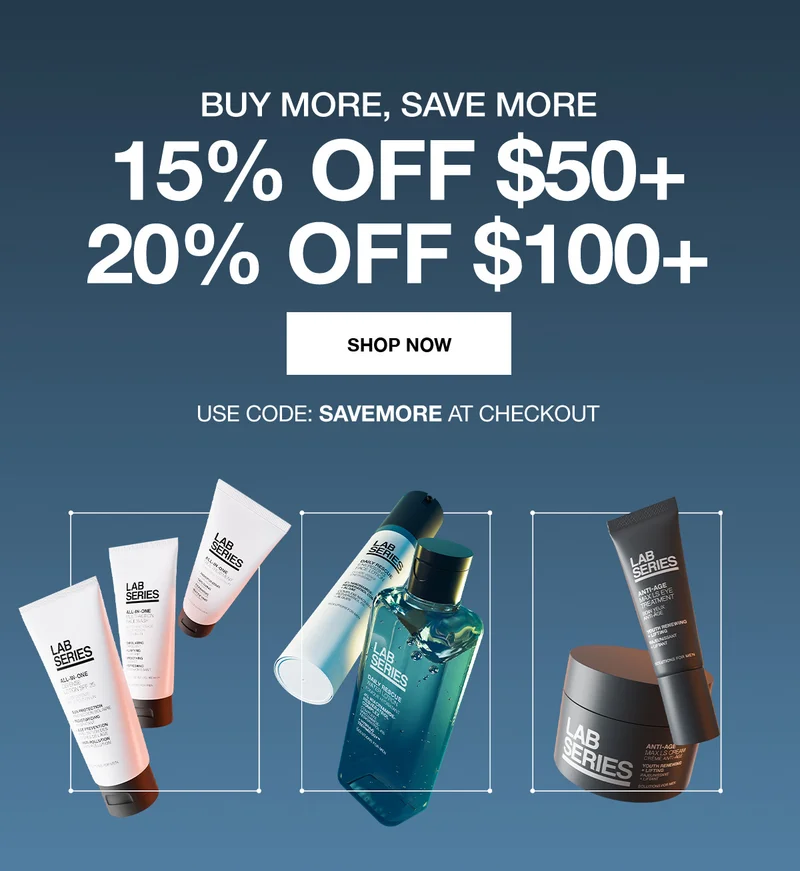 BUY MORE SAVE MORE | 15% OFF $50+ | 20% OFF $100+ | SHOP NOW | USE CODE: discount code AT CHECKOUT