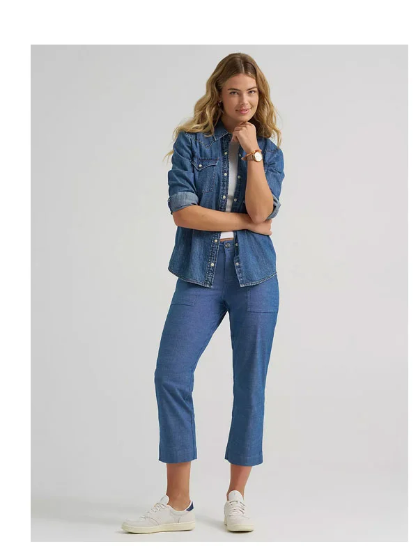 Women's Ultra Lux Comfort Flex-To-Go Utility Capri