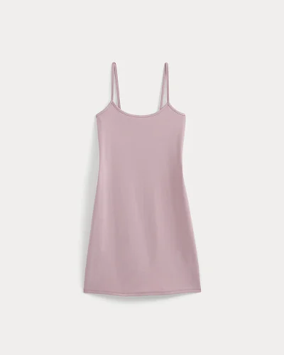 Image | Knit Cami Mini Dress | Lilac