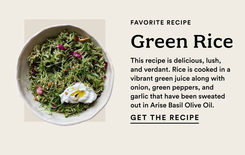 Favorite Recipe: Green Rice