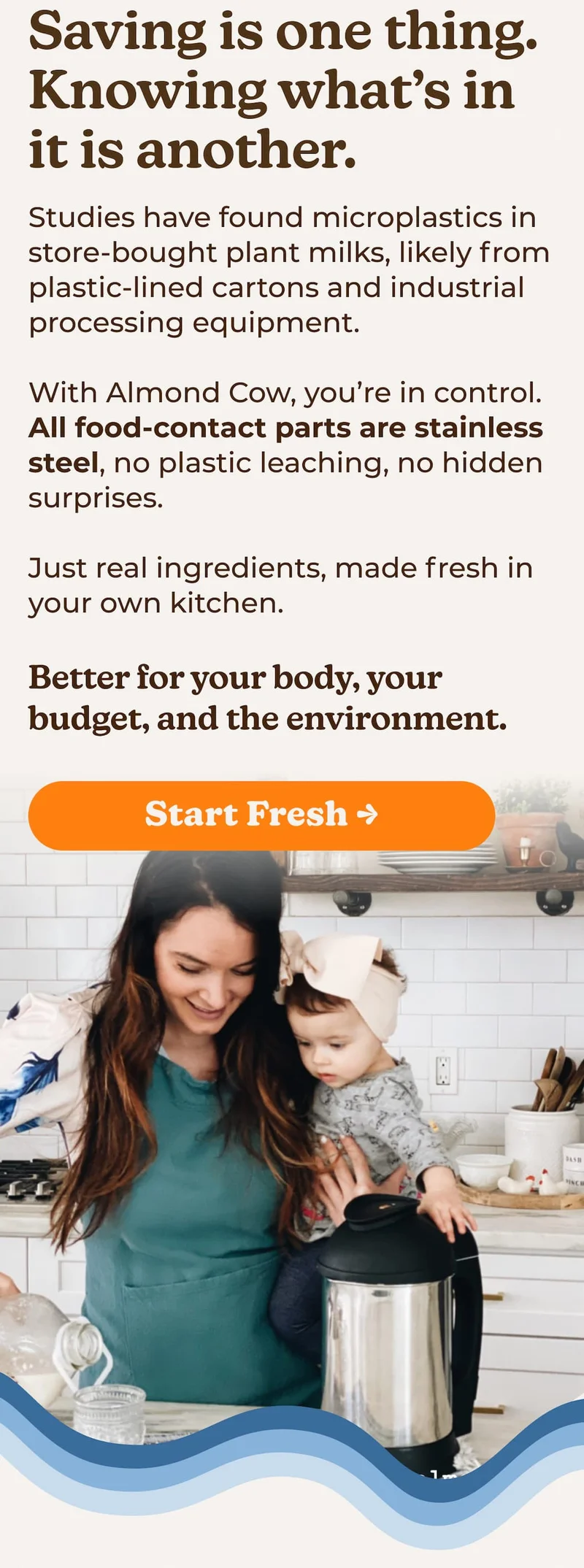 Plant-based milk savings