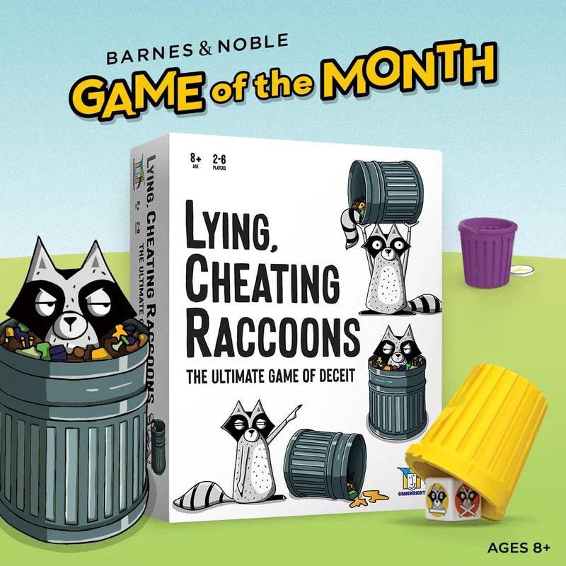 Barnes & Noble Game of the Month | Lying, Cheating Raccoons