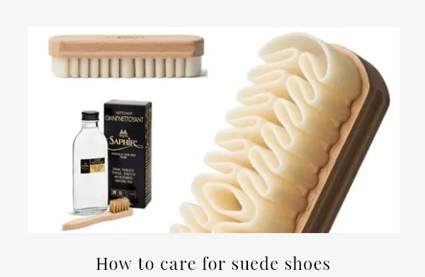 How to care for suede & nubuck shoes