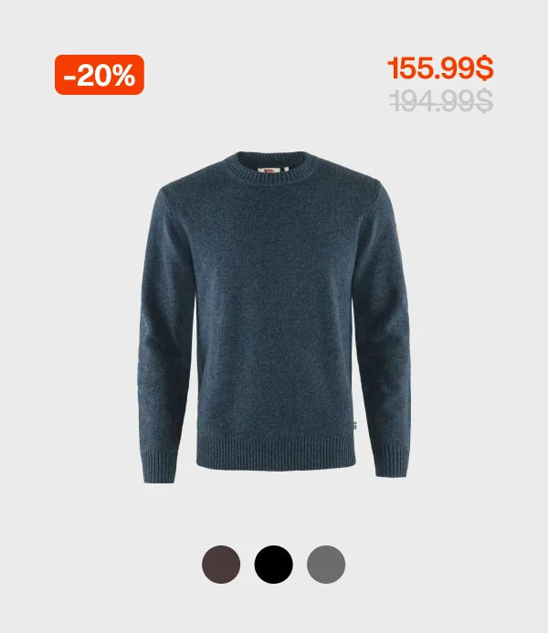 Övik Round Neck Sweater - Men's