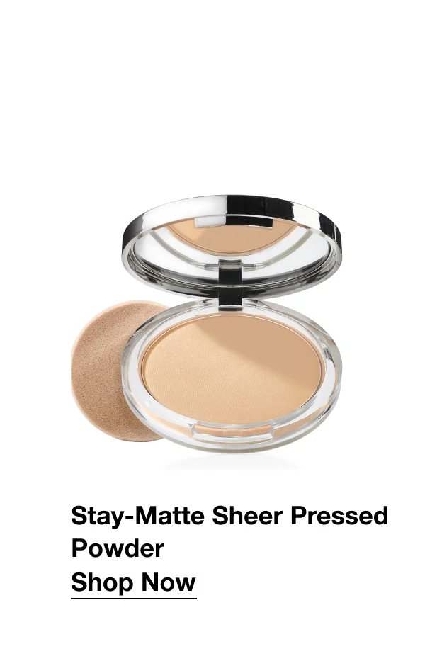 Stay-Matte Sheer Pressed Powder | Shop Now