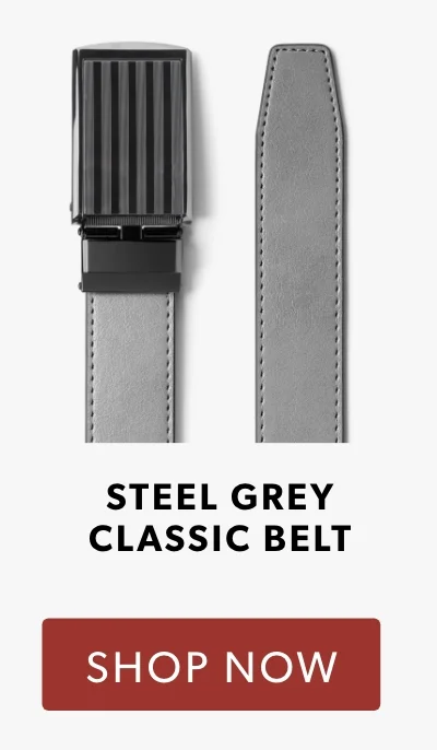 Shop Steel Grey Classic Belt