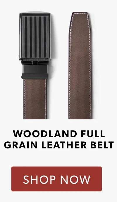 Shop Woodland Full Grain Leather Belt