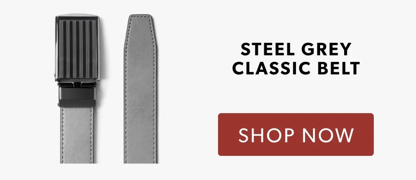 Shop Steel Grey Classic Belt Shop Steel Grey Classic Belt