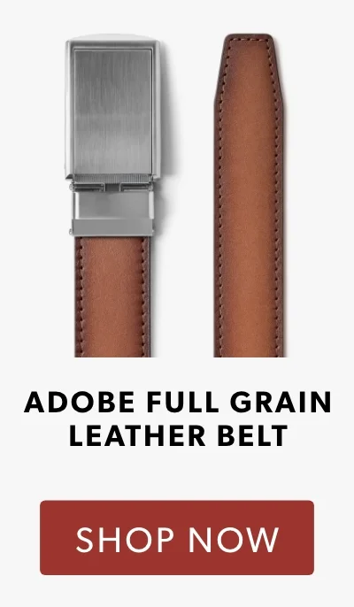 Shop Adobe Full Grain Leather Belt