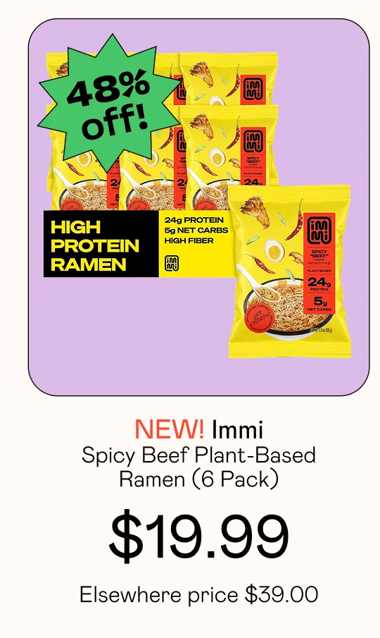 Spicy Beef Plant-Based Ramen (6 Pack)