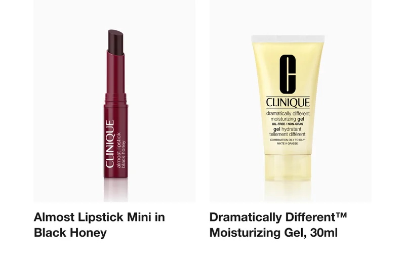 Almost Lipstick Mini in Black Honey Dramatically Different™ Moisturizing Gel, 30ml