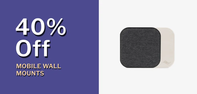 40% off mobile wall mounts