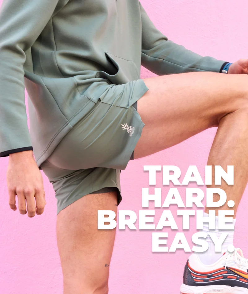TRAIN HARD. BREATHE EASY.
