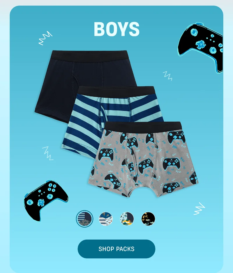 Boys | Shop Packs